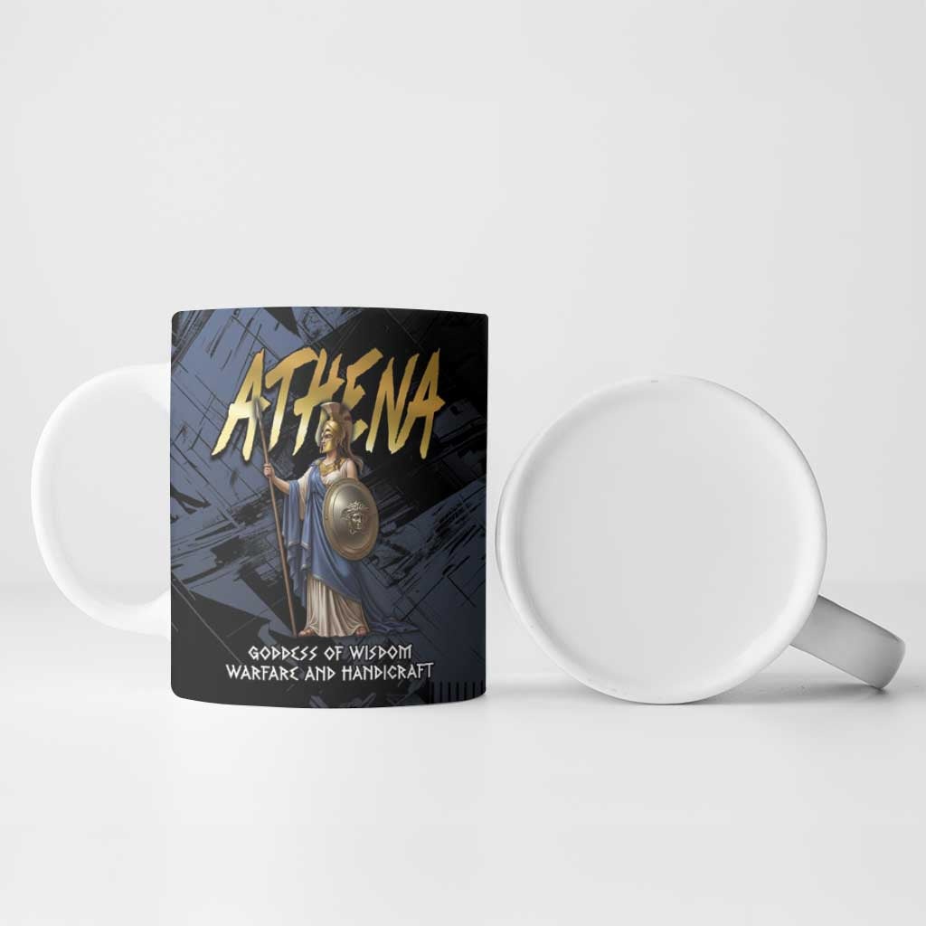 Ancient Greek Athena Ceramic Mug Goddess Of Wisdom - Wonder Print Shop