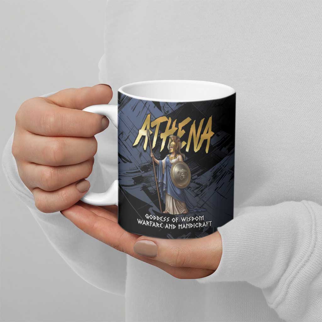 Ancient Greek Athena Ceramic Mug Goddess Of Wisdom - Wonder Print Shop
