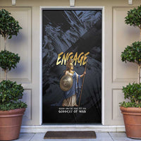 Ancient Greek Athena Door Cover Goddess Of Wisdom - Wonder Print Shop