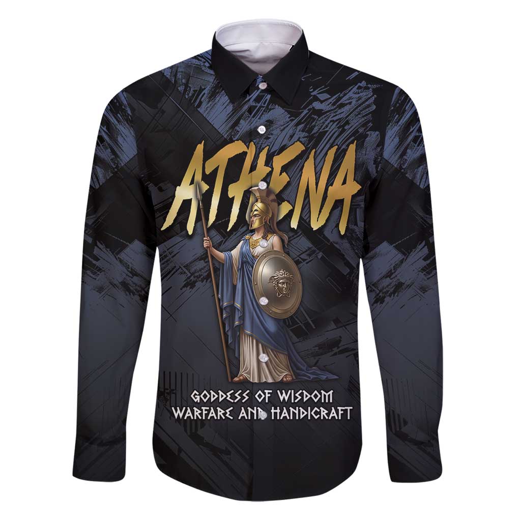 Ancient Greek Athena Family Matching Puletasi and Hawaiian Shirt Goddess Of Wisdom - Wonder Print Shop