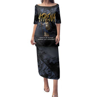 Ancient Greek Athena Family Matching Puletasi and Hawaiian Shirt Goddess Of Wisdom - Wonder Print Shop