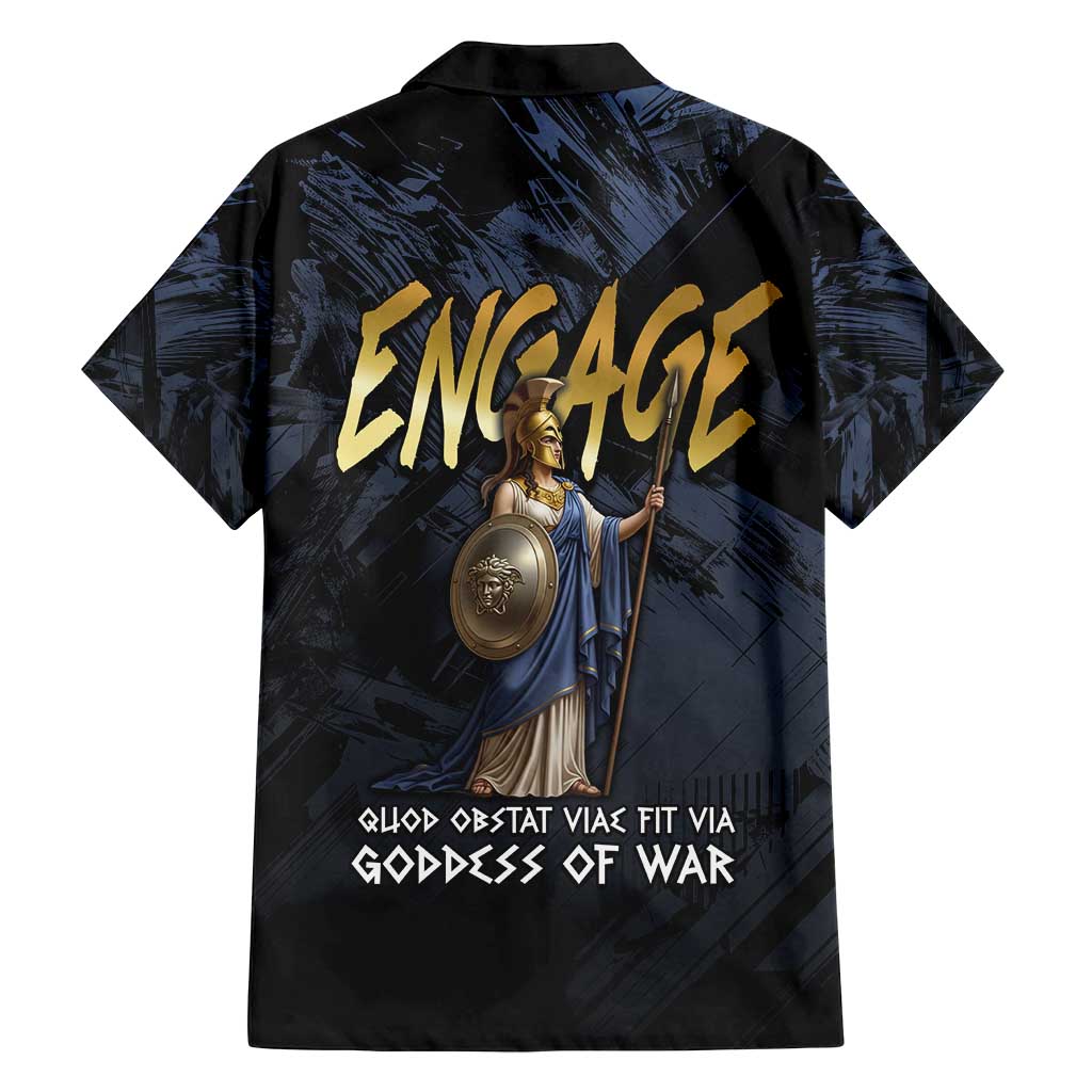 Ancient Greek Athena Family Matching Tank Maxi Dress and Hawaiian Shirt Goddess Of Wisdom - Wonder Print Shop