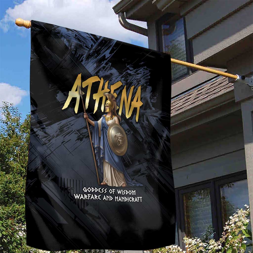 Ancient Greek Athena Garden Flag Goddess Of Wisdom - Wonder Print Shop