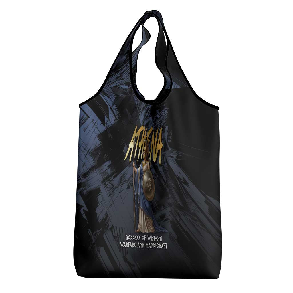 Ancient Greek Athena Grocery Bag Goddess Of Wisdom - Wonder Print Shop