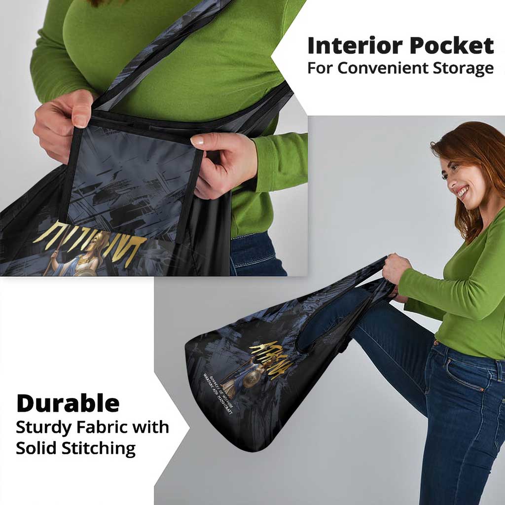 Ancient Greek Athena Grocery Bag Goddess Of Wisdom - Wonder Print Shop