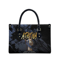 Ancient Greek Athena Leather Bag Goddess Of Wisdom - Wonder Print Shop