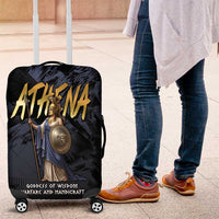 Ancient Greek Athena Luggage Cover Goddess Of Wisdom - Wonder Print Shop