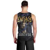 Ancient Greek Athena Men Tank Top Goddess Of Wisdom - Wonder Print Shop