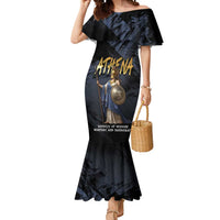 Ancient Greek Athena Mermaid Dress Goddess Of Wisdom - Wonder Print Shop