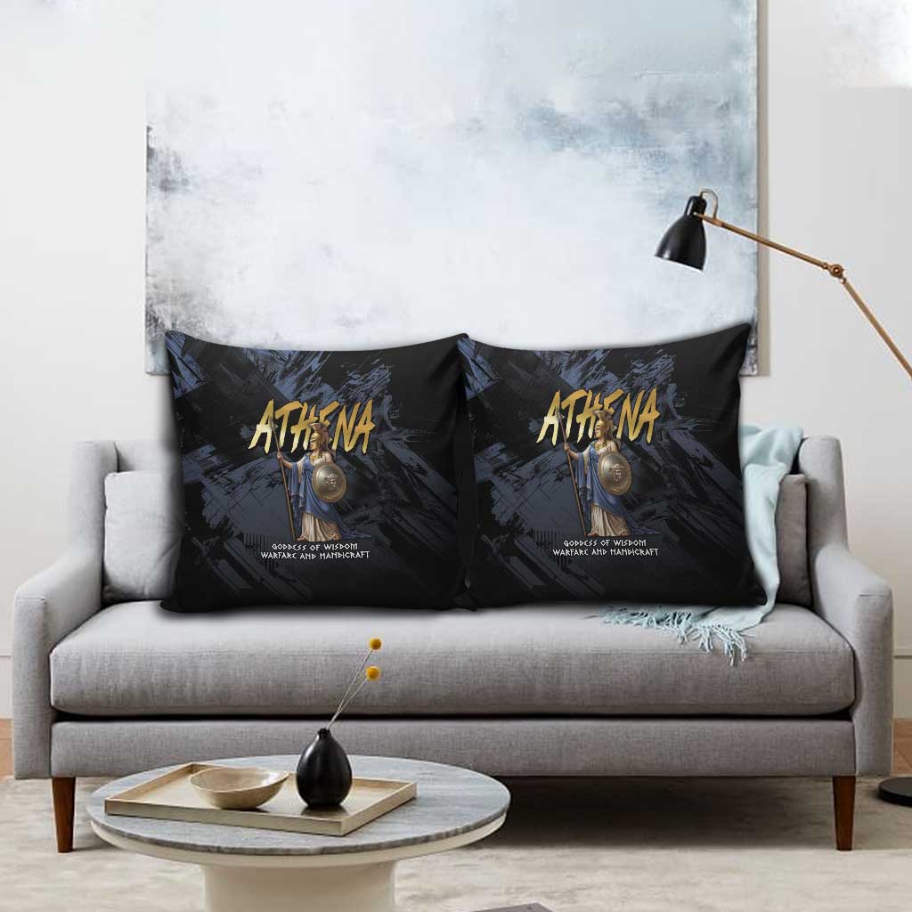 Ancient Greek Athena Pillow Cover Goddess Of Wisdom - Wonder Print Shop