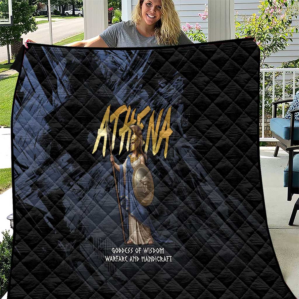 Ancient Greek Athena Quilt Goddess Of Wisdom - Wonder Print Shop