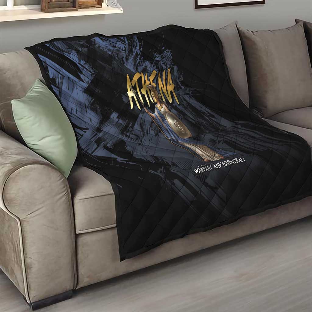 Ancient Greek Athena Quilt Goddess Of Wisdom - Wonder Print Shop
