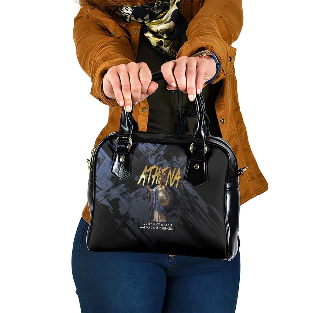 Ancient Greek Athena Shoulder Handbag Goddess Of Wisdom - Wonder Print Shop