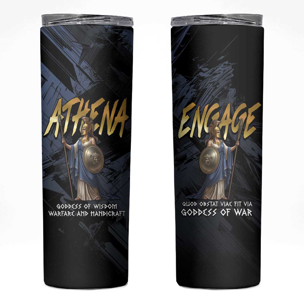 Ancient Greek Athena Skinny Tumbler Goddess Of Wisdom - Wonder Print Shop
