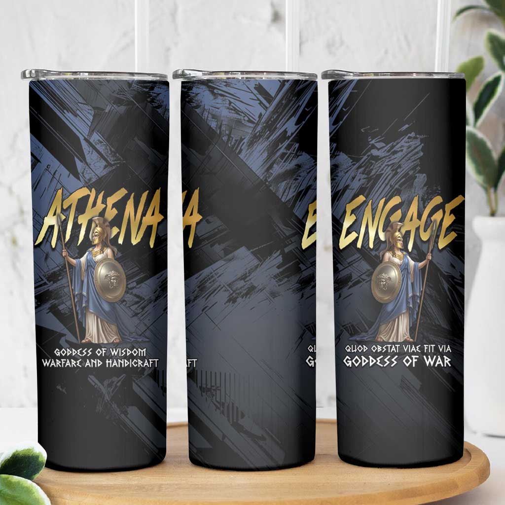 Ancient Greek Athena Skinny Tumbler Goddess Of Wisdom - Wonder Print Shop