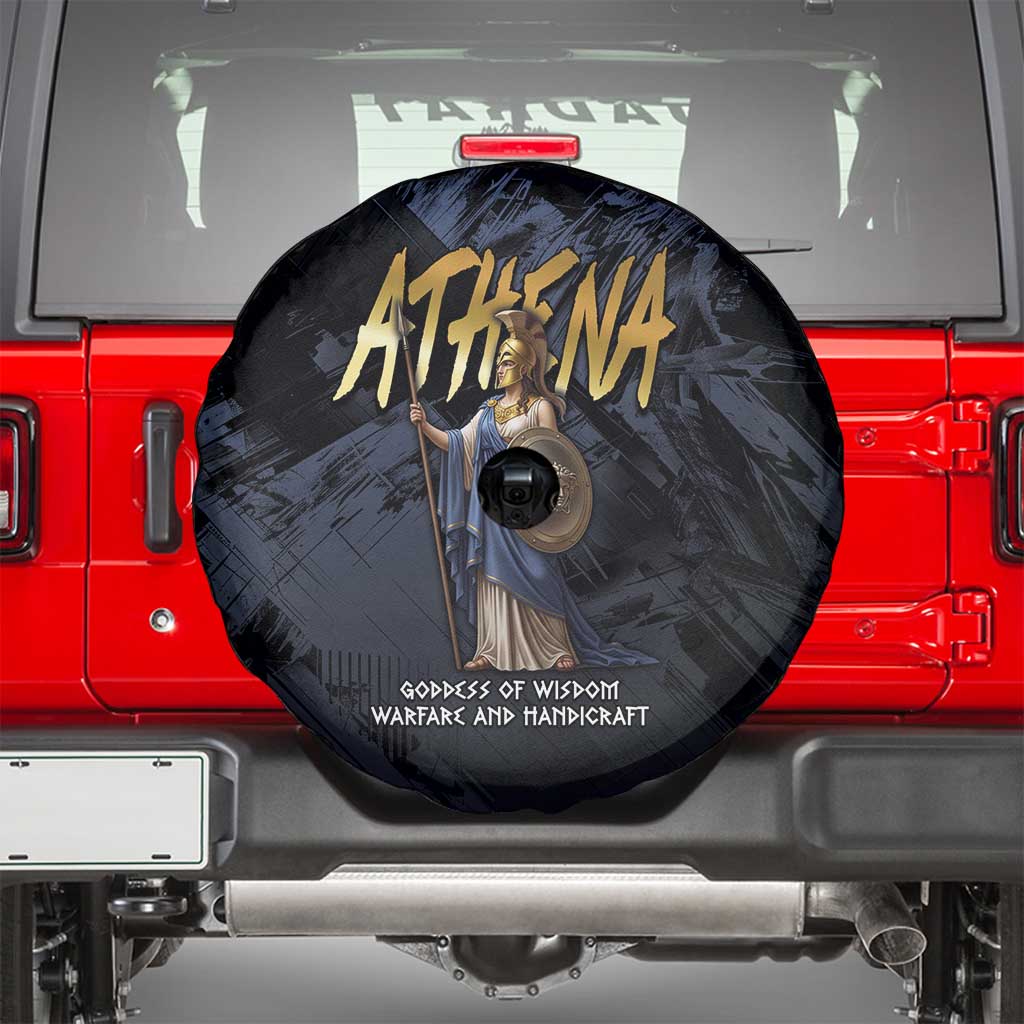 Ancient Greek Athena Spare Tire Cover Goddess Of Wisdom - Wonder Print Shop