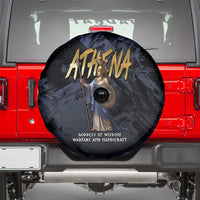 Ancient Greek Athena Spare Tire Cover Goddess Of Wisdom - Wonder Print Shop