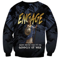 Ancient Greek Athena Sweatshirt Goddess Of Wisdom - Wonder Print Shop
