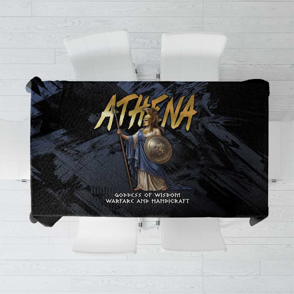 Ancient Greek Athena Tablecloth Goddess Of Wisdom - Wonder Print Shop