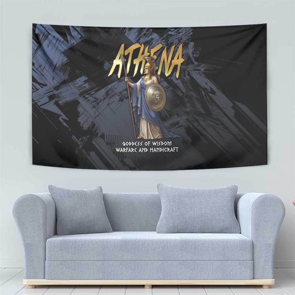 Ancient Greek Athena Tapestry Goddess Of Wisdom - Wonder Print Shop