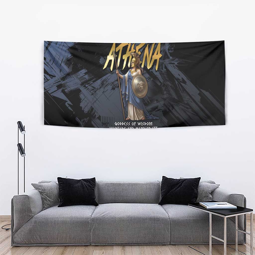 Ancient Greek Athena Tapestry Goddess Of Wisdom - Wonder Print Shop