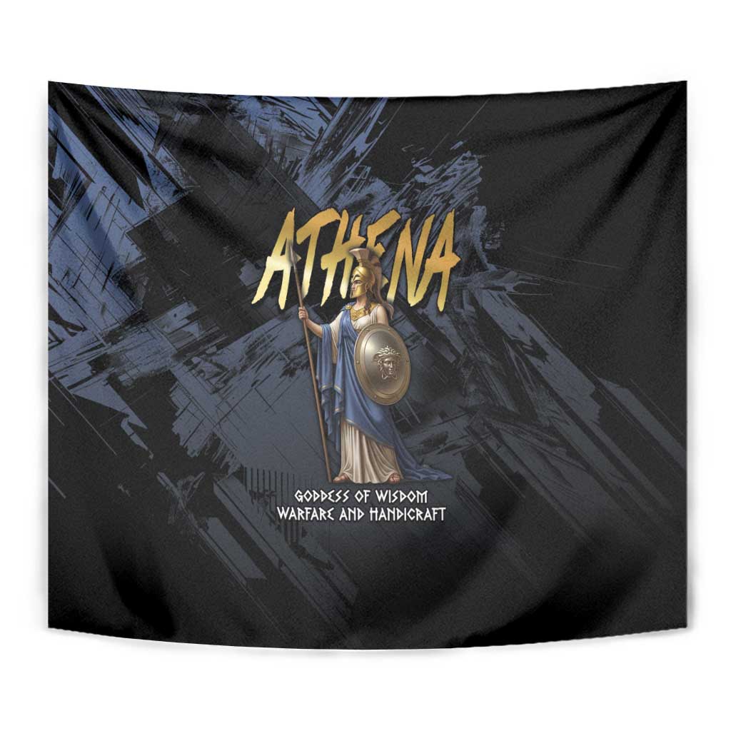 Ancient Greek Athena Tapestry Goddess Of Wisdom - Wonder Print Shop