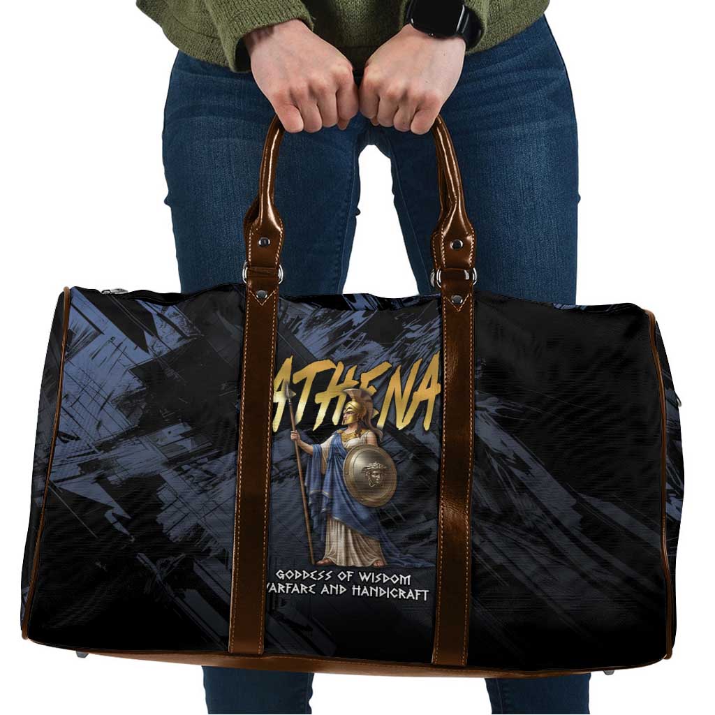 Ancient Greek Athena Travel Bag Goddess Of Wisdom - Wonder Print Shop