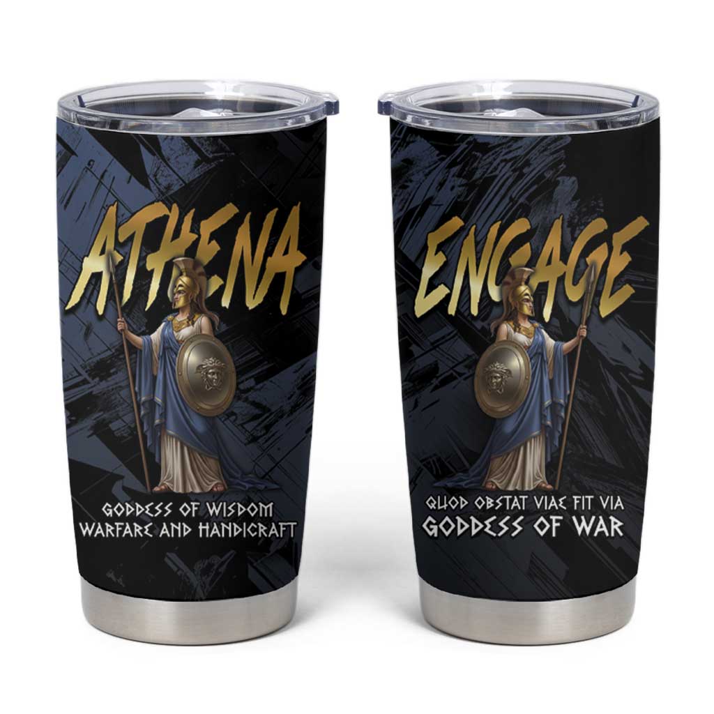 Ancient Greek Athena Tumbler Cup Goddess Of Wisdom - Wonder Print Shop