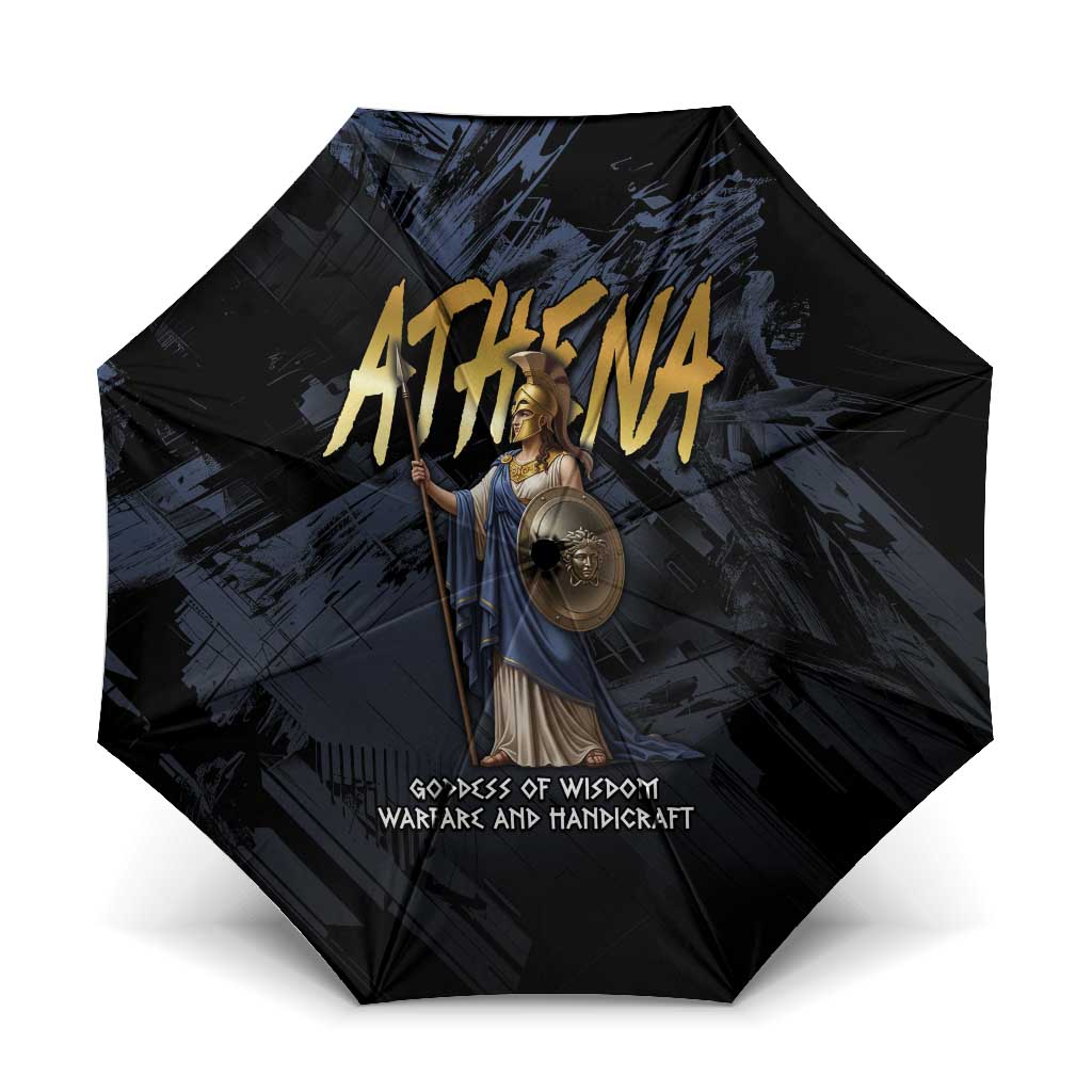 Ancient Greek Athena Umbrella Goddess Of Wisdom - Wonder Print Shop
