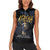 Ancient Greek Athena Women Sleeveless Polo Shirt Goddess Of Wisdom - Wonder Print Shop