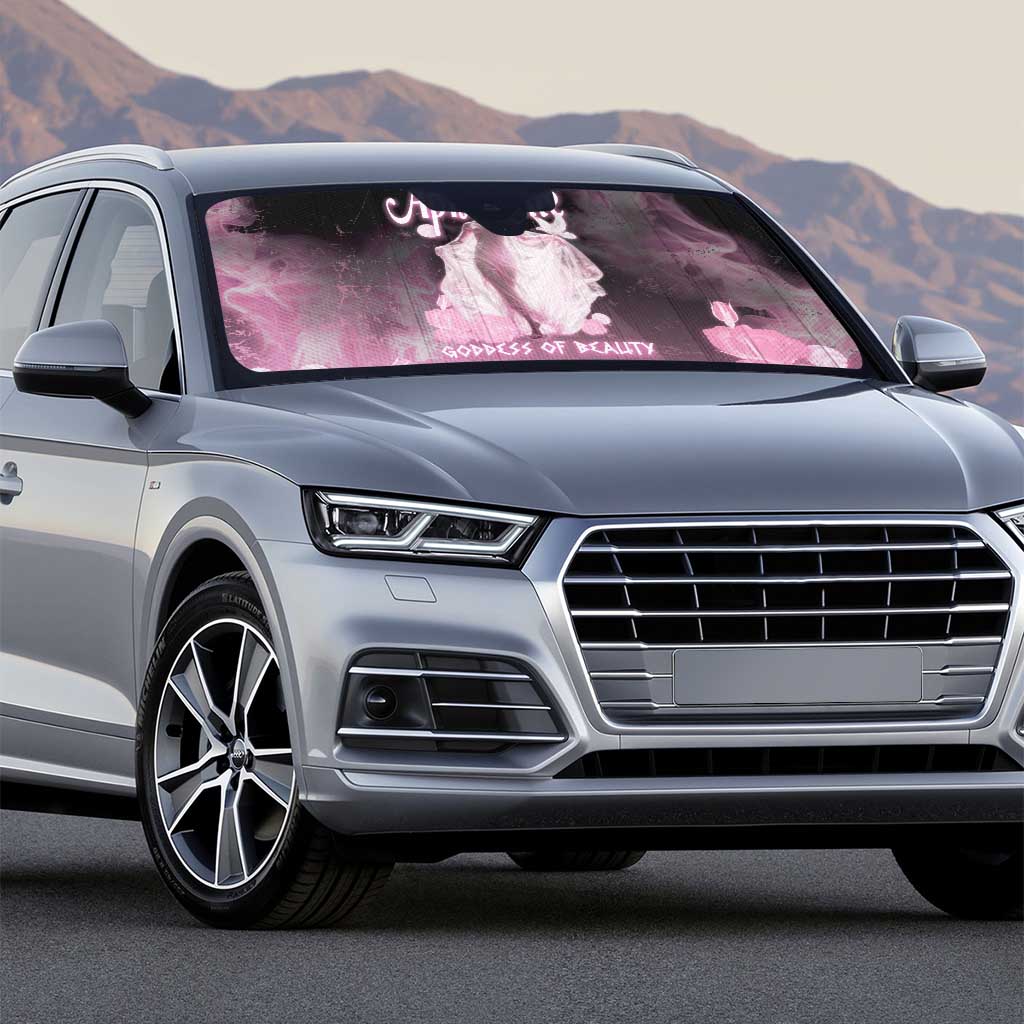 Ancient Greek Aphrodite Auto Sun Shade Goddess Of Beauty - Wonder Print Shop