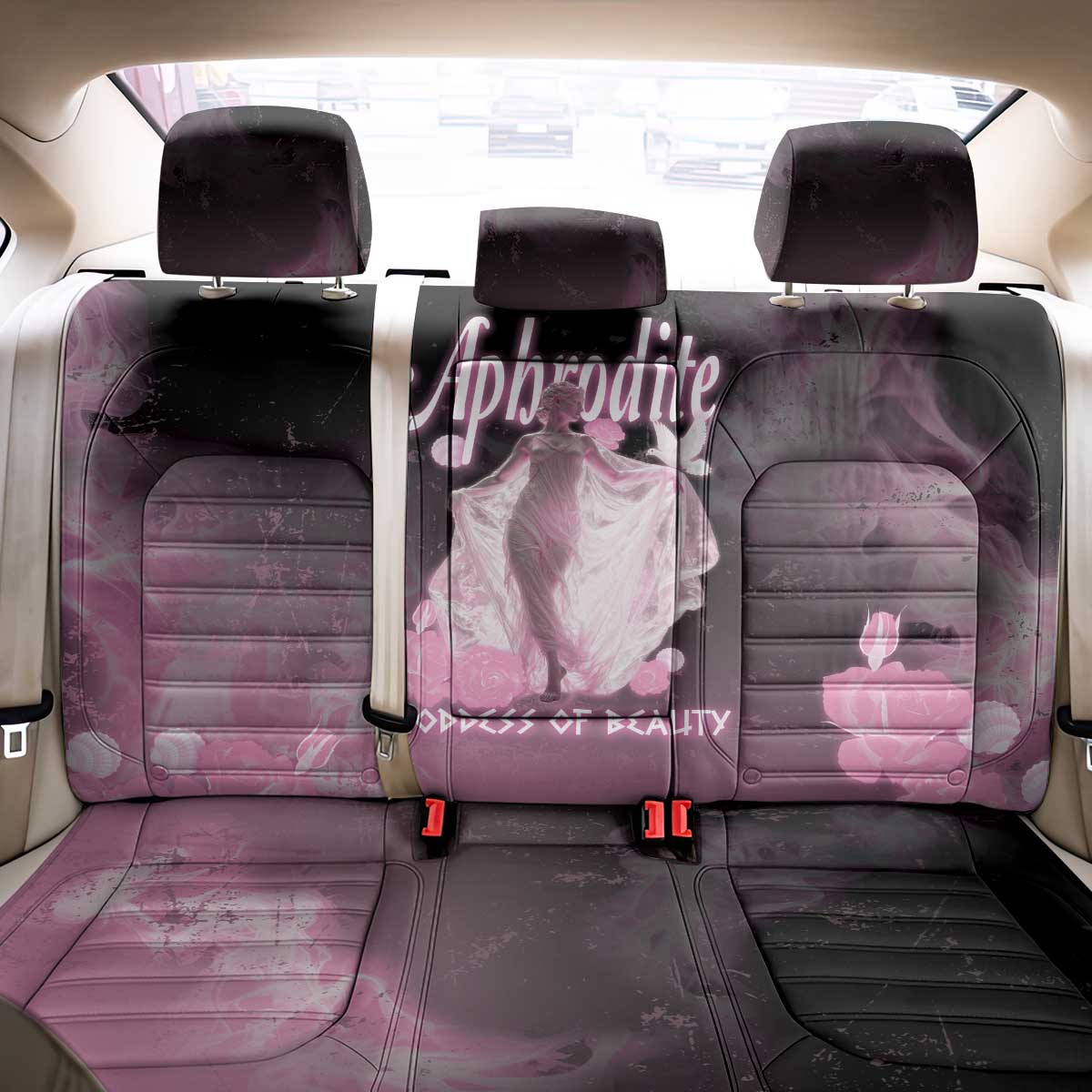 Ancient Greek Aphrodite Back Car Seat Cover Goddess Of Beauty - Wonder Print Shop