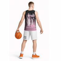 Ancient Greek Aphrodite Basketball Jersey Goddess Of Beauty - Wonder Print Shop