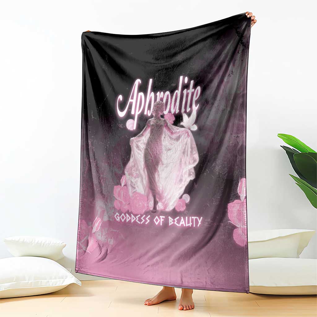 Ancient Greek Aphrodite Blanket Goddess Of Beauty - Wonder Print Shop