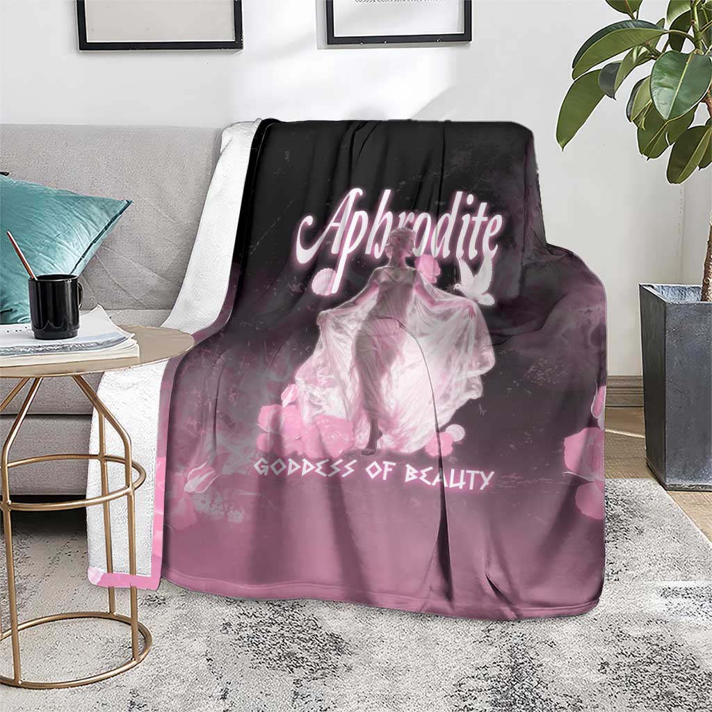 Ancient Greek Aphrodite Blanket Goddess Of Beauty - Wonder Print Shop