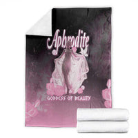 Ancient Greek Aphrodite Blanket Goddess Of Beauty - Wonder Print Shop