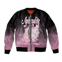Ancient Greek Aphrodite Bomber Jacket Goddess Of Beauty - Wonder Print Shop