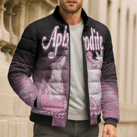 Ancient Greek Aphrodite Bomber Puffer Jacket Goddess Of Beauty - Wonder Print Shop