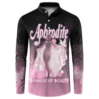 Ancient Greek Aphrodite Button Sweatshirt Goddess Of Beauty - Wonder Print Shop