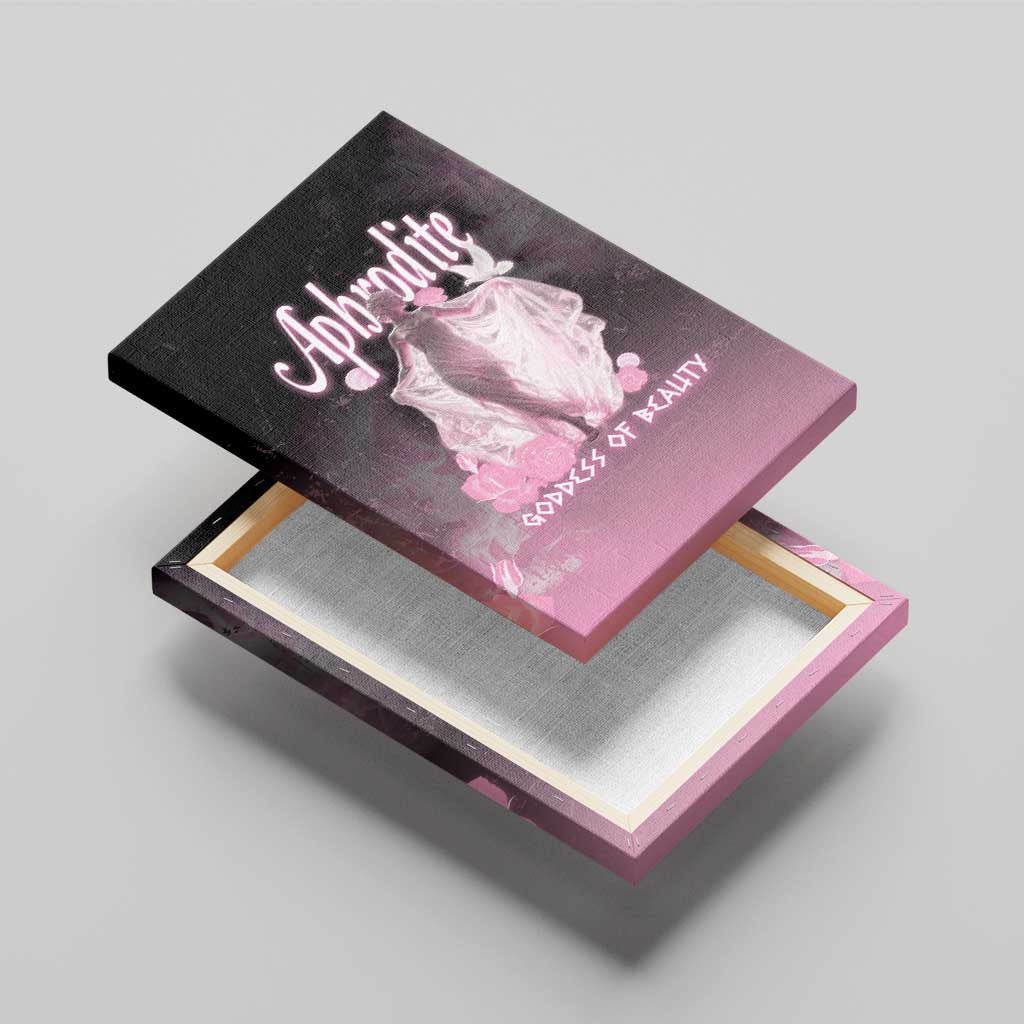 Ancient Greek Aphrodite Canvas Wall Art Goddess Of Beauty - Wonder Print Shop