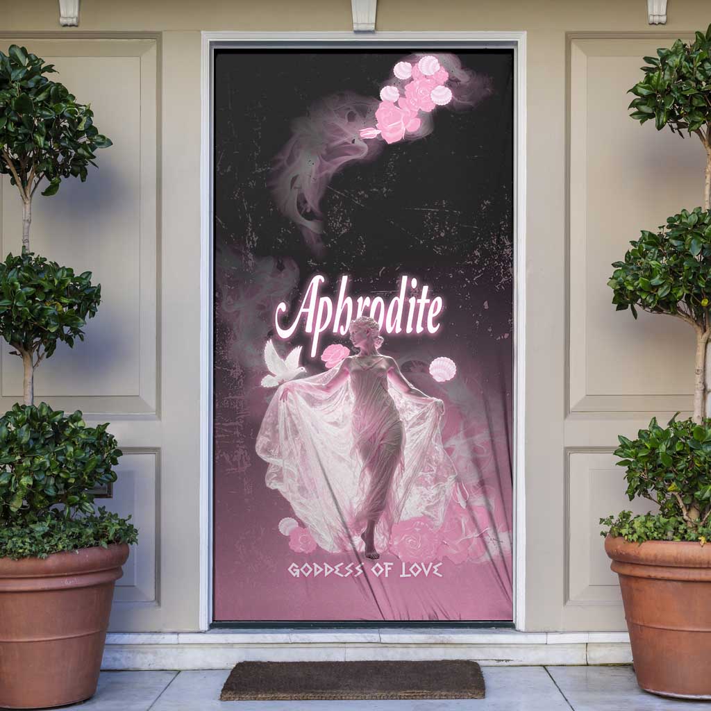 Ancient Greek Aphrodite Door Cover Goddess Of Beauty - Wonder Print Shop