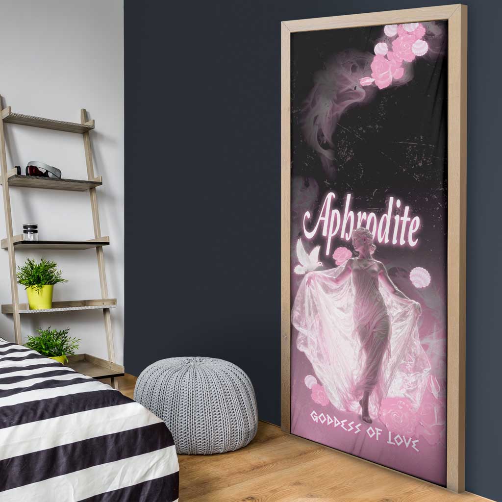 Ancient Greek Aphrodite Door Cover Goddess Of Beauty - Wonder Print Shop