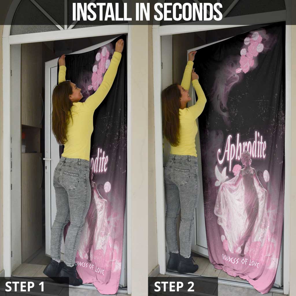 Ancient Greek Aphrodite Door Cover Goddess Of Beauty - Wonder Print Shop