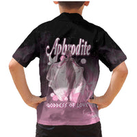 Ancient Greek Aphrodite Family Matching Mermaid Dress and Hawaiian Shirt Goddess Of Beauty - Wonder Print Shop