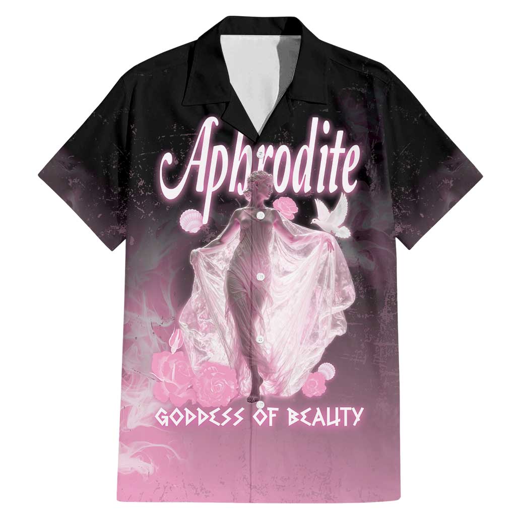 Ancient Greek Aphrodite Family Matching Mermaid Dress and Hawaiian Shirt Goddess Of Beauty - Wonder Print Shop