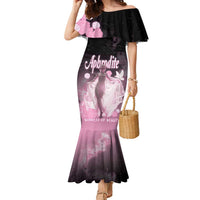 Ancient Greek Aphrodite Family Matching Mermaid Dress and Hawaiian Shirt Goddess Of Beauty - Wonder Print Shop