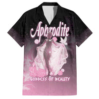 Ancient Greek Aphrodite Family Matching Short Sleeve Bodycon Dress and Hawaiian Shirt Goddess Of Beauty - Wonder Print Shop