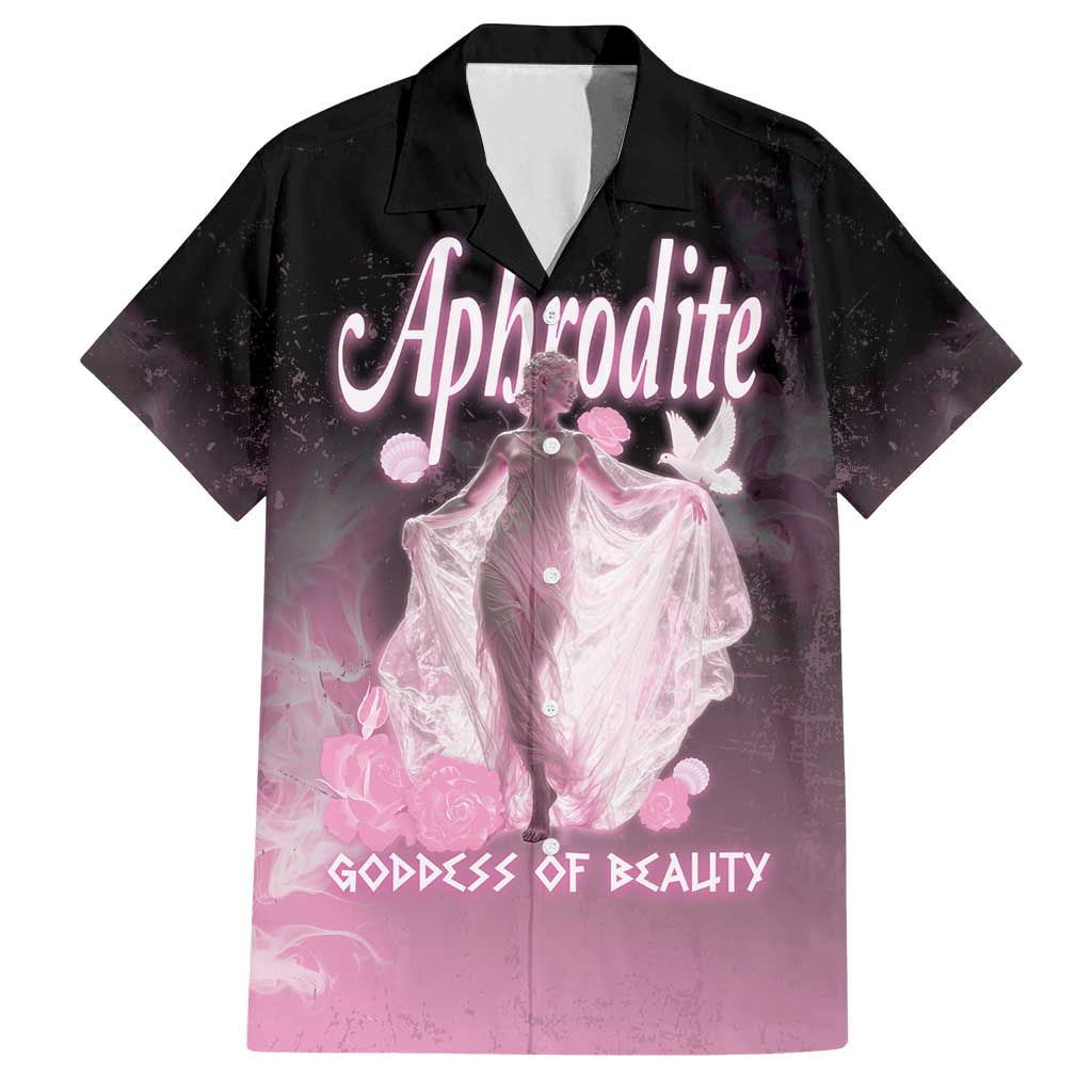 Ancient Greek Aphrodite Family Matching Tank Maxi Dress and Hawaiian Shirt Goddess Of Beauty - Wonder Print Shop