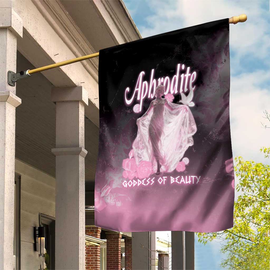 Ancient Greek Aphrodite Garden Flag Goddess Of Beauty - Wonder Print Shop