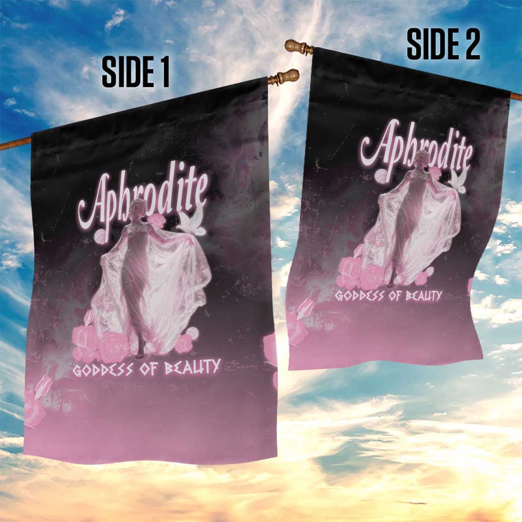 Ancient Greek Aphrodite Garden Flag Goddess Of Beauty - Wonder Print Shop